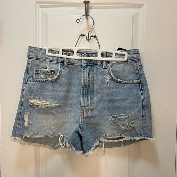 Zara Shorts Zara Jean Shorts Poshmark